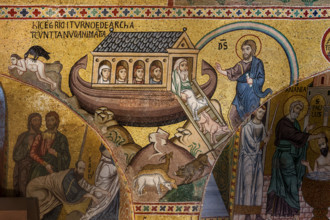 Palermo, Palazzo Reale o Palazzo dei Normanni,  Cappella Palatina (Basilica), ciclo di mosaici