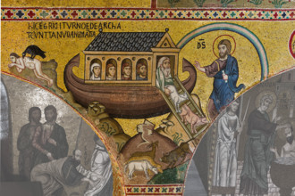 Palermo, Palazzo Reale o Palazzo dei Normanni,  Cappella Palatina (Basilica), ciclo di mosaici