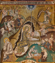 Palermo, Palazzo Reale o Palazzo dei Normanni,  Cappella Palatina (Basilica), abside meridionale o