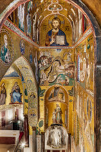 Palermo, Palazzo Reale o Palazzo dei Normanni,  Cappella Palatina (Basilica), abside meridionale o