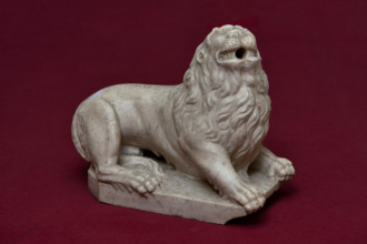 Palermo, Palazzo Reale o Palazzo dei Normanni, Torre Joharia, Sala dei Venti: leone in marmo di