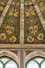 Palermo, Palazzo Reale o Palazzo dei Normanni, Torre Joharia, Sala dei Venti: cuspide lignea con al