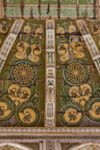 Palermo, Palazzo Reale o Palazzo dei Normanni, Torre Joharia, Sala dei Venti: cuspide lignea con al