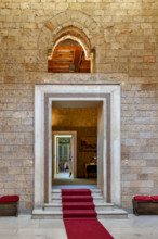 Palermo, Palazzo Reale o Palazzo dei Normanni, Torre Joharia, Sala dei Venti: veduta. Particolare