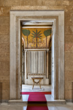 Palermo, Palazzo Reale o Palazzo dei Normanni, Torre Joharia, Sala dei Venti: veduta. Particolare