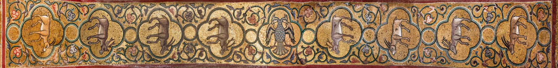 Palermo, Palazzo Reale o Palazzo dei Normanni, Torre Pisana, Sala di Re Ruggero(sala voluta da Re