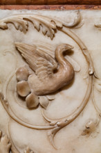Modena, Duomo, interno, navata destra: monumento funerario dedicato a Francesco Molza; di