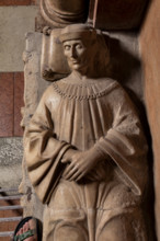 Modena, Duomo, interno, navata destra: monumento funerario dedicato a Francesco Molza; di