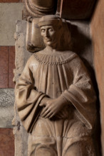 Modena, Duomo, interno, navata destra: monumento funerario dedicato a Francesco Molza; di