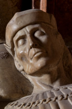 Modena, Duomo, interno, navata destra: monumento funerario dedicato a Francesco Molza; di
