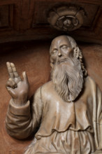 Modena, Duomo, interno, navata destra: monumento funerario dedicato a Francesco Molza; di