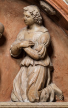 Modena, Duomo, interno, navata destra: monumento funerario dedicato a Francesco Molza; di
