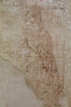 Pisa, Museo delle sinopie:
“Annunciazione”, sinopia di Benozzo Gozzoli, preparatoria agli