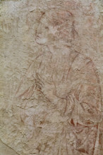 Pisa, Museo delle sinopie:
“Annunciazione”, sinopia di Benozzo Gozzoli, preparatoria agli