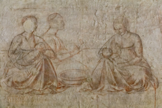 Pisa, Museo delle sinopie:
“Storie di Esaù e Giacobbe”, sinopia di Benozzo Gozzoli, preparatoria