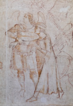 Pisa, Museo delle sinopie:
“Giudizio Universale”.  Sinopia preparatoria degli affreschi di