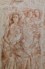 Pisa, Museo delle sinopie: ”Trionfo della Morte”, sinopia preparatoria agli affreschi di Buonamico