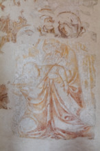 Pisa, Museo delle sinopie:  sinopia preparatoria dell’affresco “Crocifissione”, di Francesco Traini