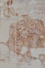 Pisa, Museo delle sinopie:  sinopia preparatoria dell’affresco “Crocifissione”, di Francesco Traini