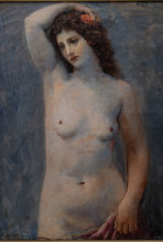 Collezione Assicoop Unipol, inv. n°  895: 
Achille Funi (1890-1972); “Nudo di donna” ; olio su