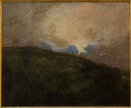 Collezione Assicoop Unipol, inv. n°  900: 
Gaetano Previati (1852-1894); “Poesia”; olio su tela,