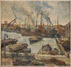 Collezione Assicoop Unipol, inv. n°  904: 
Casimiro Jodi (1886-1948); “Arsenale di Venezia”, olio