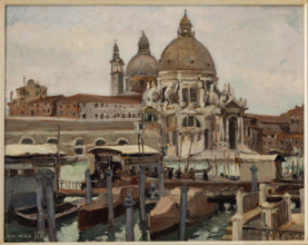 Collezione Assicoop Unipol, inv. n° 912: 
Casimiro Jodi (1886-1948); “Veduta di Venezia”, olio su