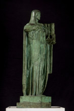 Collezione Assicoop Unipol, inv. n° 915: 
Ermenegildo Luppi (1877-1973); “Athena - La Poesia”