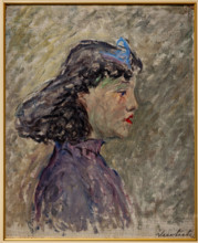 Collezione Assicoop Unipol, inv. n° 918: 
Pompeo Vecchiati (1911 - 1985); “Figura femminile” (olio
