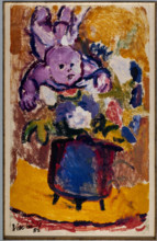 Collezione Assicoop Unipol, inv. n°919: Pompeo Vecchiati (1911 - 1985); “Ottorino tra i fiori”,