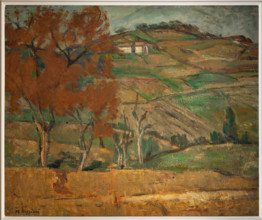 Mauro Reggiani (1897 - 1980); “Paesaggio - 1929” (olio su tela, 50 x 60).
Collezione Assicoop -