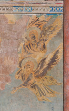 Assisi, Basilica superiore di San Francesco, transetto meridionale, parete est, Crocifissione: