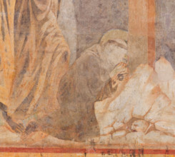 Assisi, Basilica superiore di San Francesco, transetto meridionale, parete est, Crocifissione: