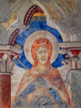 Assisi, Basilica superiore di San Francesco, transetto meridionale, parete est, registro mediano: