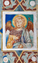 Assisi, Basilica superiore di San Francesco, transetto meridionale, parete meridionale, archivolto
