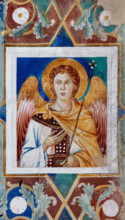 Assisi, Basilica superiore di San Francesco, transetto meridionale, parete meridionale, archivolto