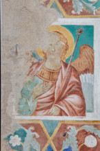 Assisi, Basilica superiore di San Francesco, transetto meridionale, parete meridionale, archivolto