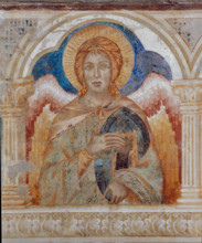 Assisi, Basilica superiore di San Francesco, transetto meridionale, parete ovest, registro mediano,