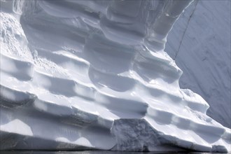 Detail from an iceberg in Greenland