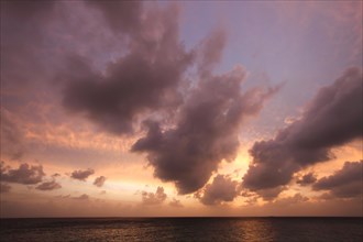 Sunset in Filiteyo, Maldives