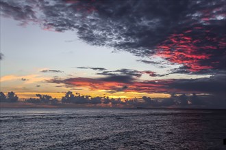 Sunset in Filiteyo, Maldives