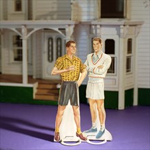 Two Male Paper Dolls
