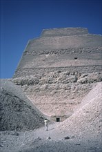Meidum Pyramid, Egypt, 1981