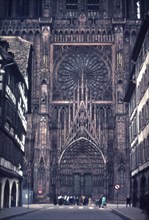 Cathedral of our Lady of Strasbourg, Strasbourg, France, 1970