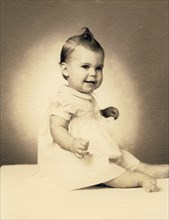 Baby Girl Portrait, 1960's