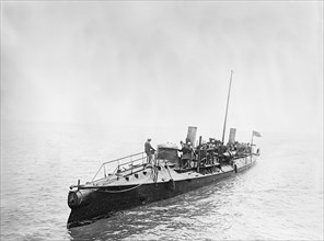 U.S. Naval Torpedo Boat and Crew, Detroit Publishing Company, 1900