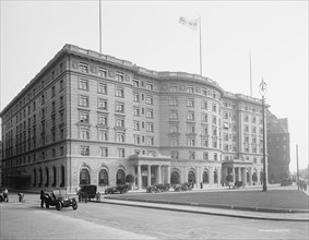 Copley Plaza Hotel, Boston, Massachusetts, USA, Detroit Publishing Company, 1910