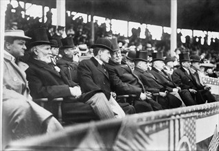 U.S. President William H. Taft at Baseball Game, Washington, DC, USA, Bain News Service, 1910