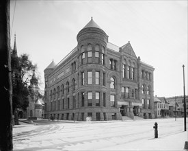 Public Library, Minneapolis, Minnesota, USA, Detroit Publishing Company, 1905