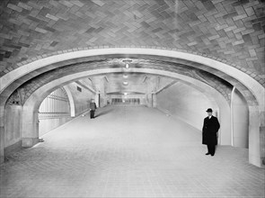 Incline to Subway and Exits, Grand Central Terminal, New York City, New York, USA, Detroit Publishing Company, 1915